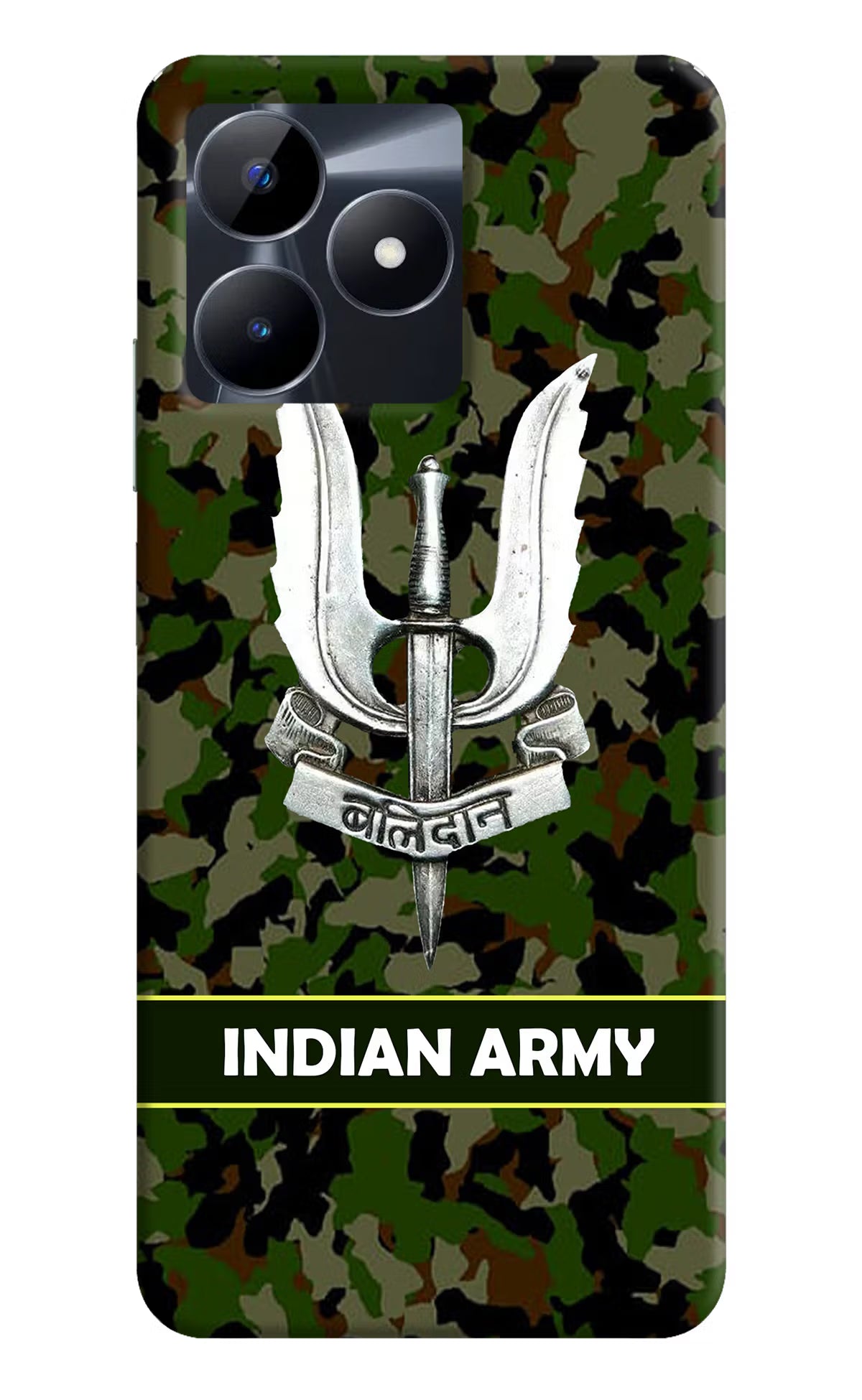 Balidan Indian Logo Realme C53 Hard Case Back Cover by Casekaro