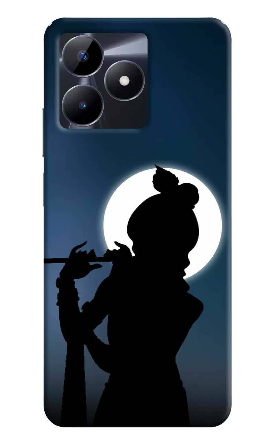 Shri Krishna Silhouette Realme C53 Back Cover, Hard case