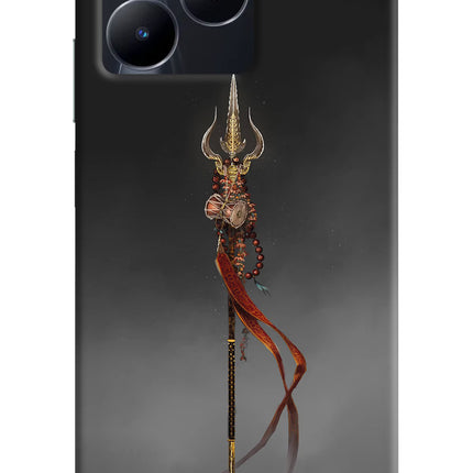Shiv Trishul Realme C53 Hard Case Back Cover by Casekaro