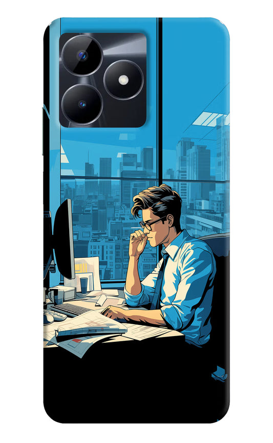 Focused Hustler (AI Generated) Realme C53 Hard Case Back Cover by Casekaro