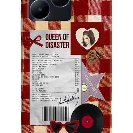 Queen of Disaster Realme C53 Hard Case Back Cover by Casekaro
