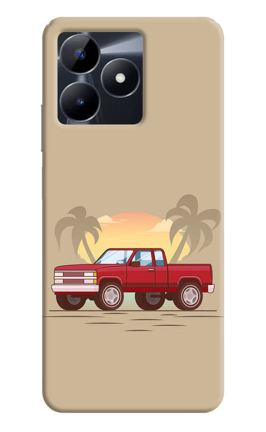 Desert Classic Drive Realme C53 Hard Case Back Cover by Casekaro