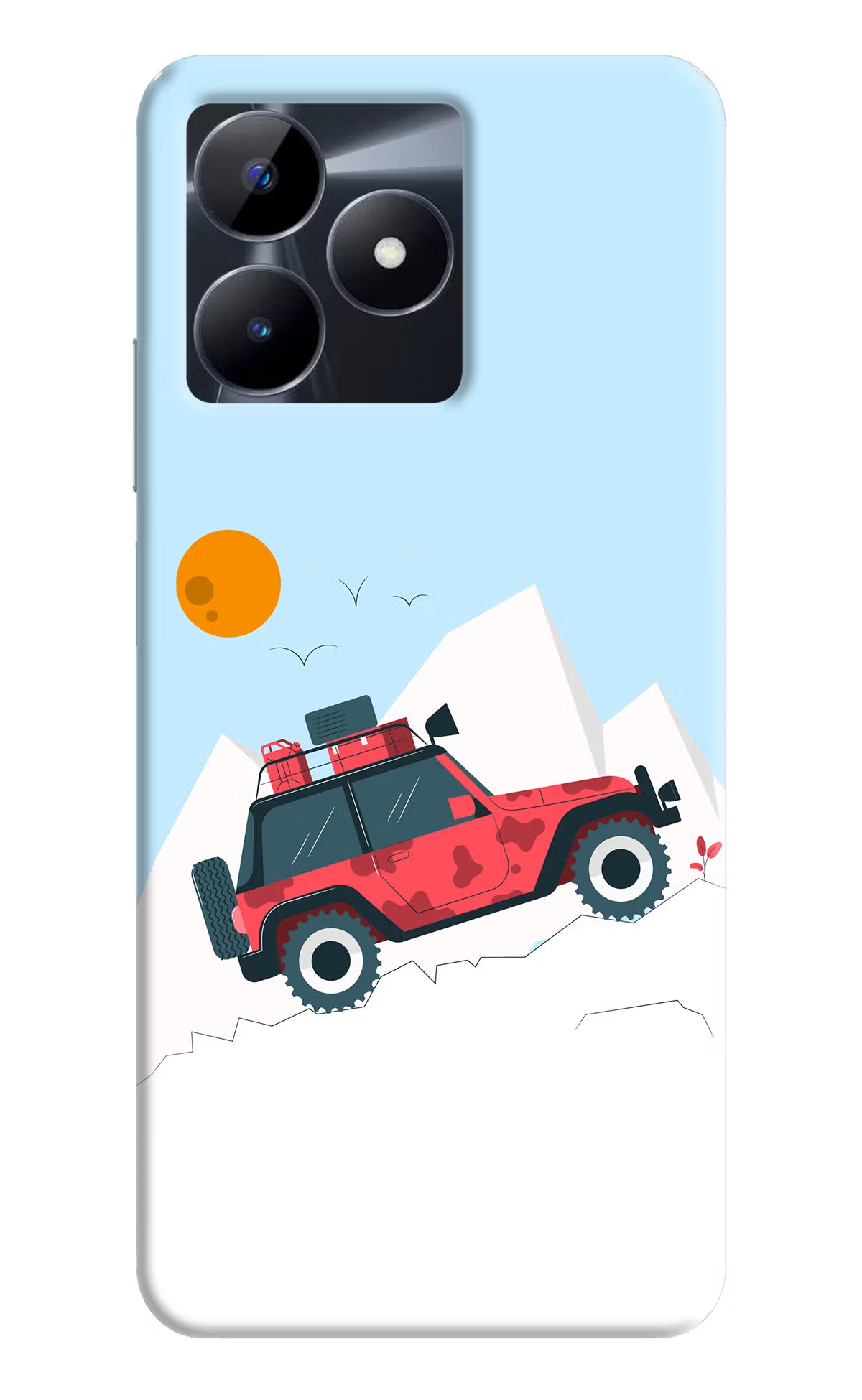 Mountain Trail Beast Realme C53 Hard Case Back Cover by Casekaro
