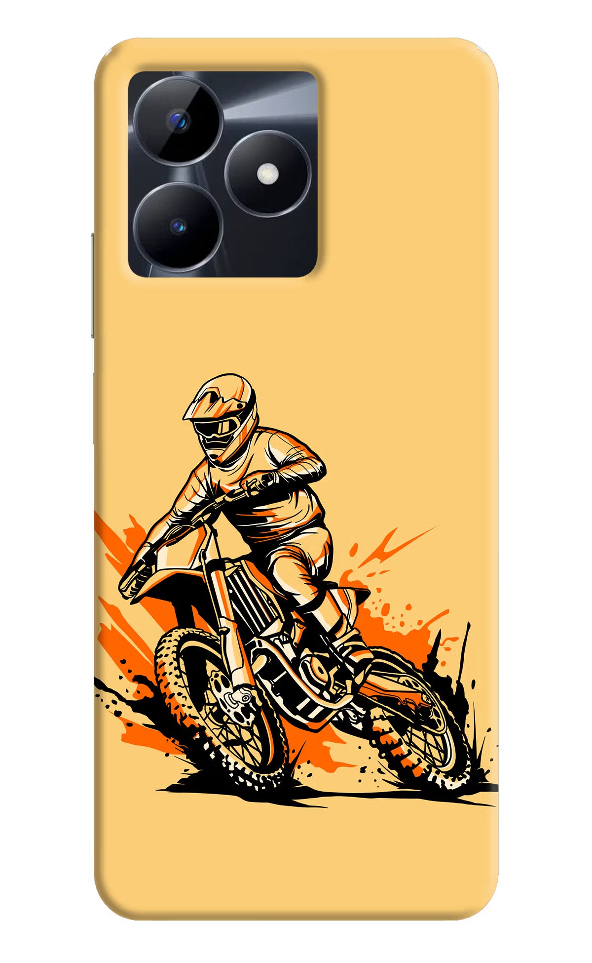 Off-Road Fury Realme C53 Hard Case Back Cover by Casekaro
