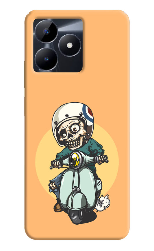 Undead Biker Realme C53 Hard Case Back Cover by Casekaro