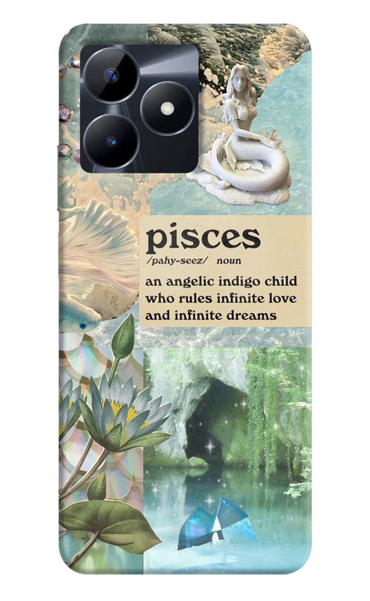 Pisces Zodiac Realme C53 Hard Case Back Cover by Casekaro