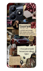 Taurus Zodiac Realme C53 Hard Case Back Cover by Casekaro