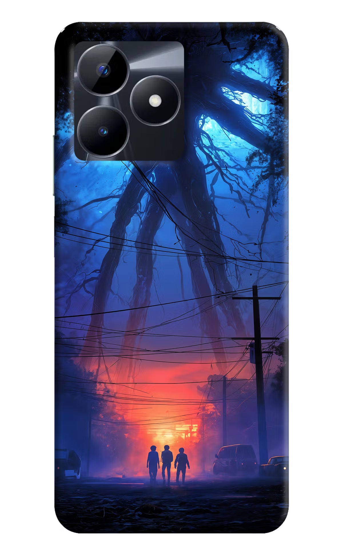Ordinary Things Shadow Realme C53 Hard Case Back Cover by Casekaro