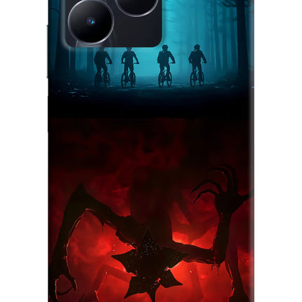 Ordinary Things Downside Up Realme C53 Hard Case Back Cover by Casekaro
