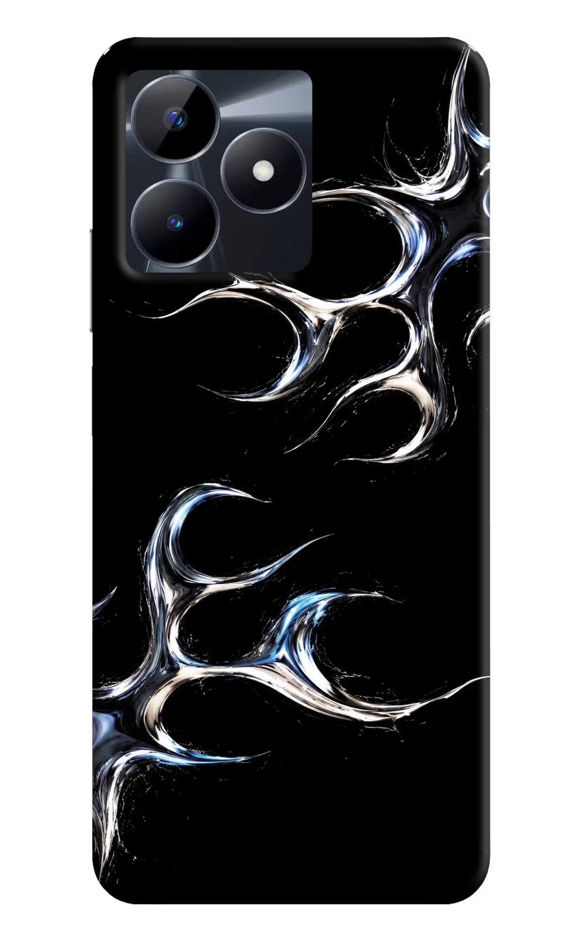 Chrome Tribal Realme C53 Hard Case Back Cover by Casekaro
