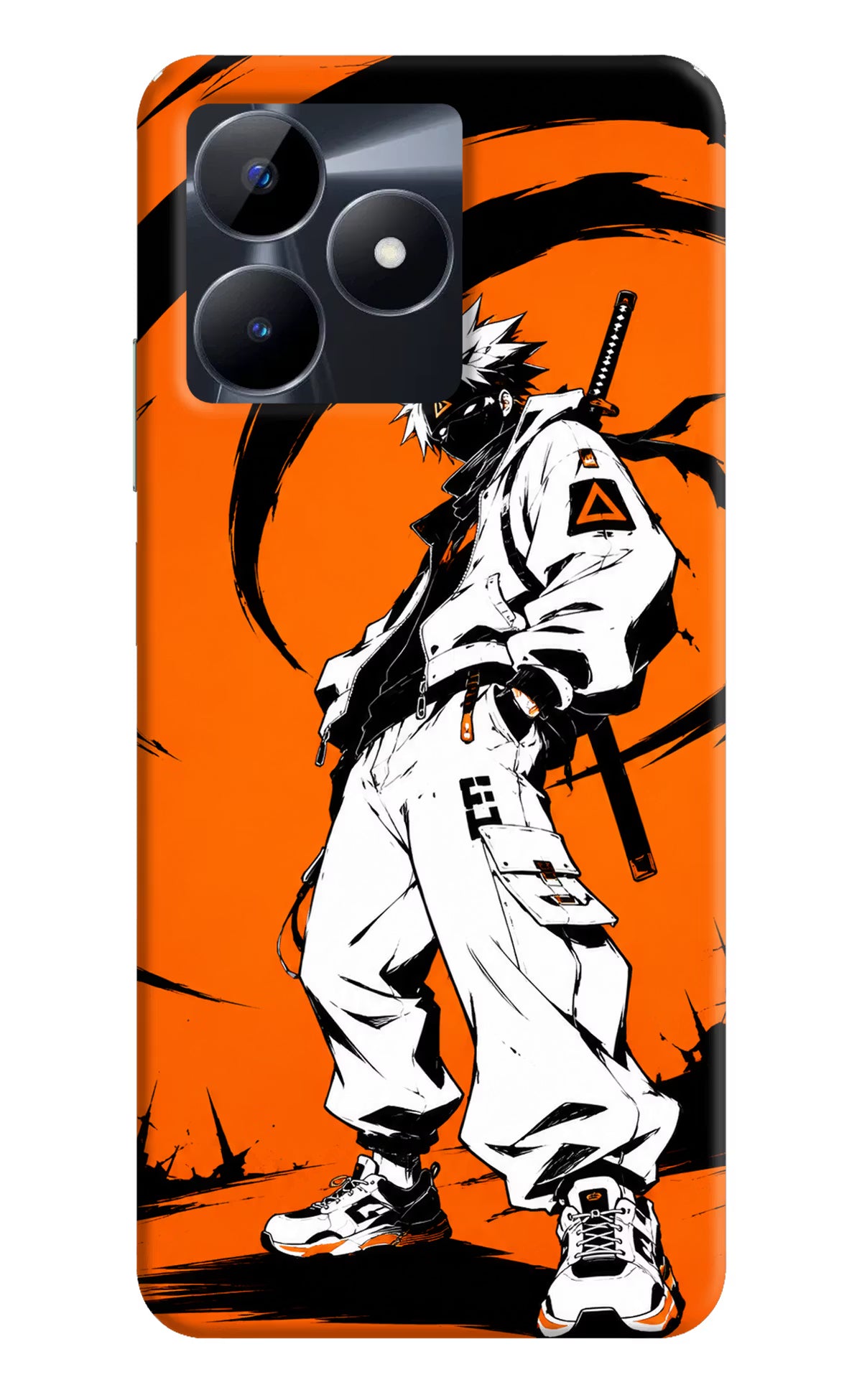 Street Samurai  Realme C53 Hard Case Back Cover by Casekaro
