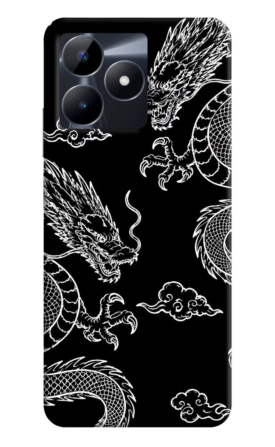 Twin Dragons Realme C53 Back Cover, Hard case
