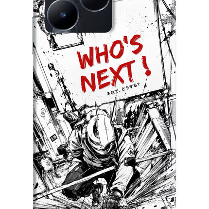 Who's Next Realme C53 Hard Case Back Cover by Casekaro