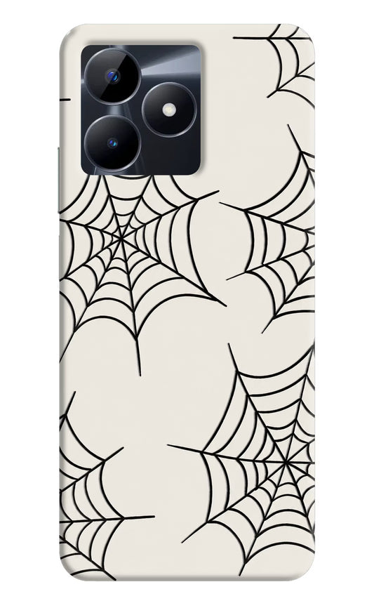 Spider Web Realme C53 Hard Case Back Cover by Casekaro