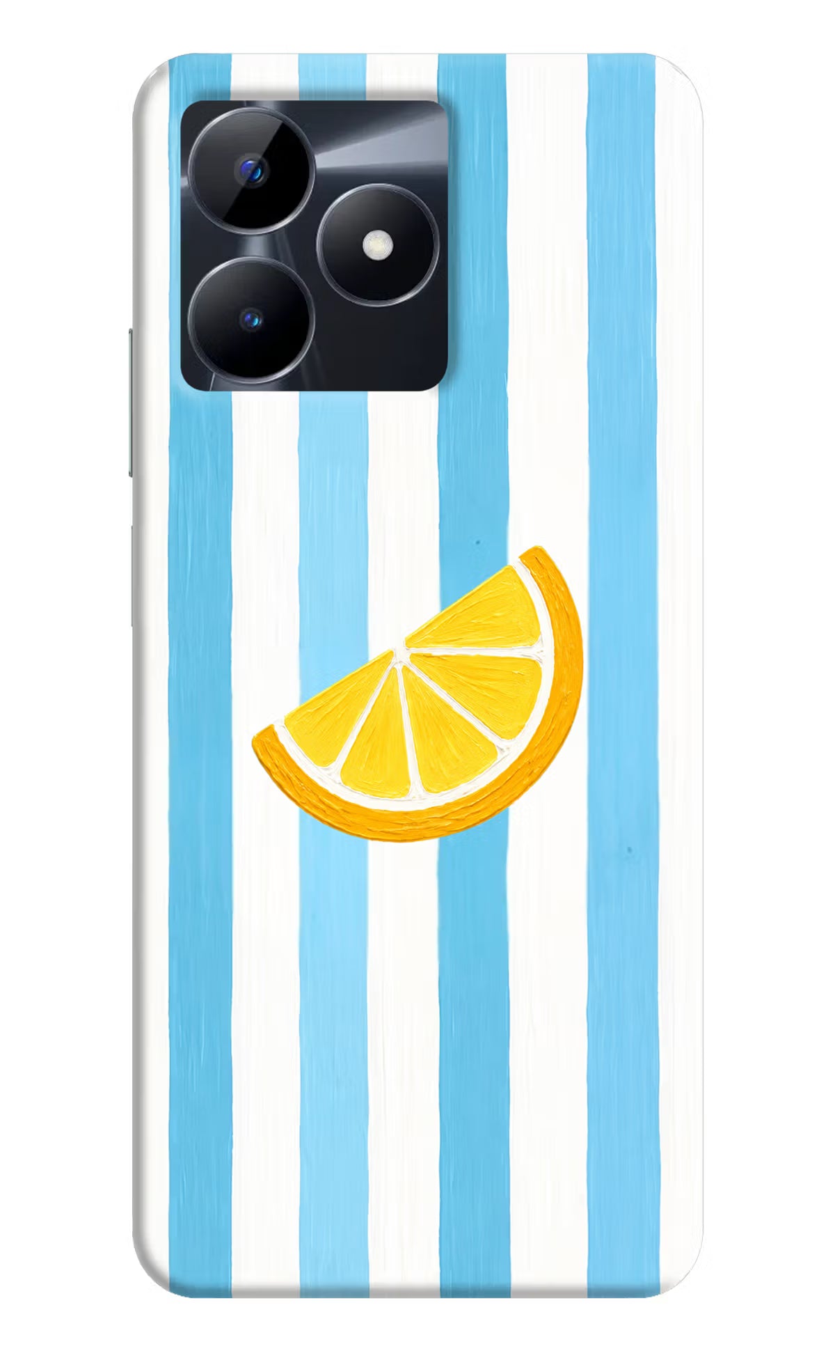 Summer Lemon Realme C53 Hard Case Back Cover by Casekaro