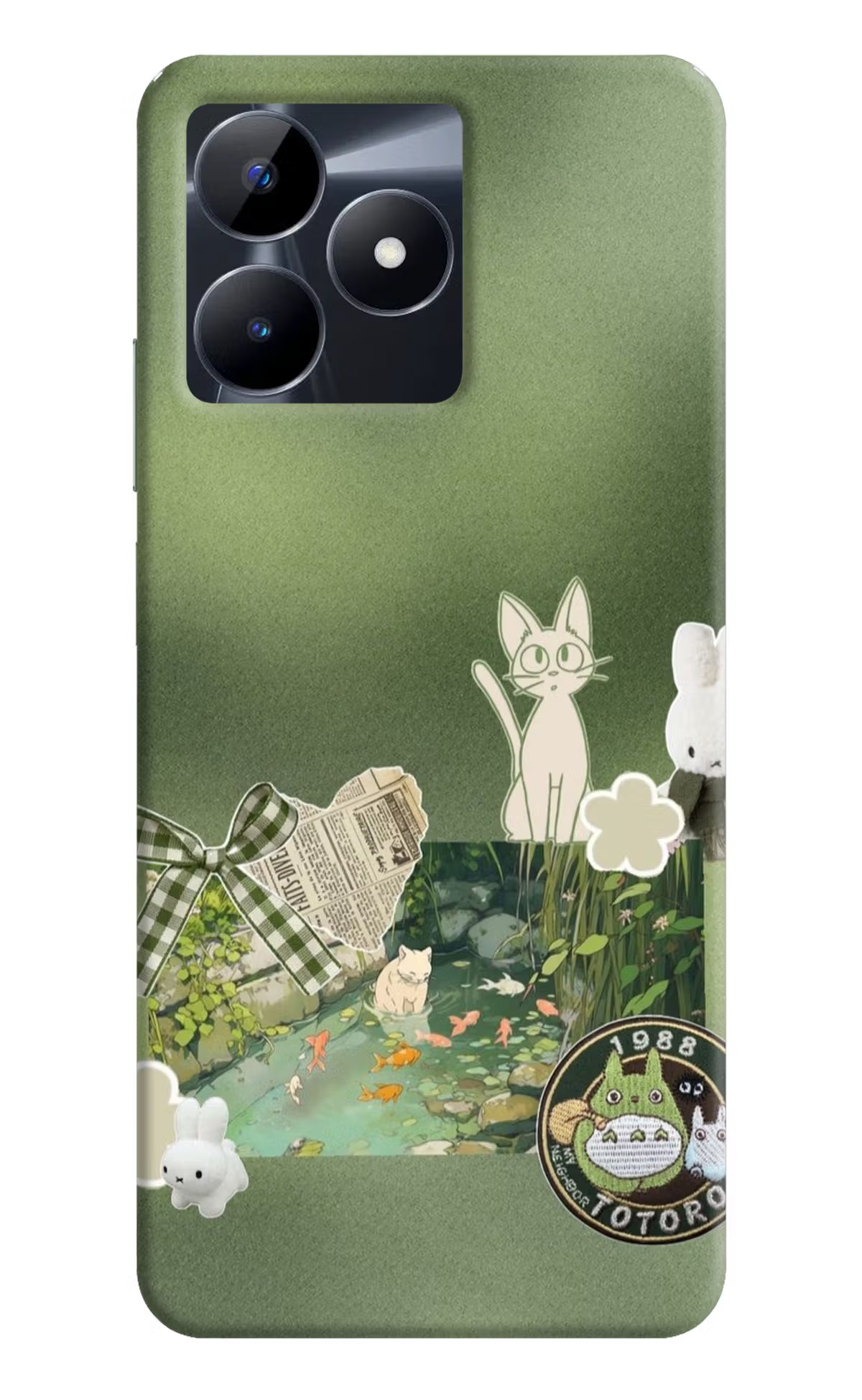 Aesthetic anime Realme C53 Back Cover