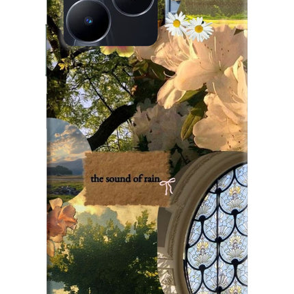 Rain Realme C53 Hard Case Back Cover by Casekaro