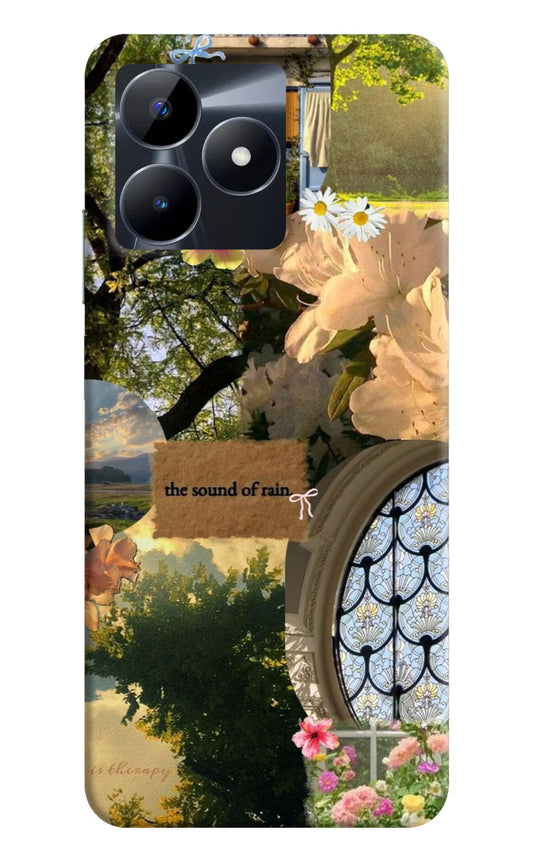 Rain Realme C53 Hard Case Back Cover by Casekaro
