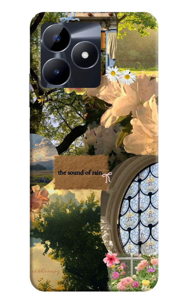 Rain Realme C53 Hard Case Back Cover by Casekaro