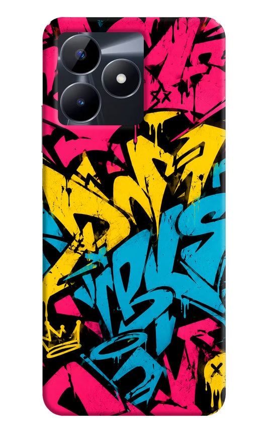 Graffiti Vibe Realme C53 Hard Case Back Cover by Casekaro