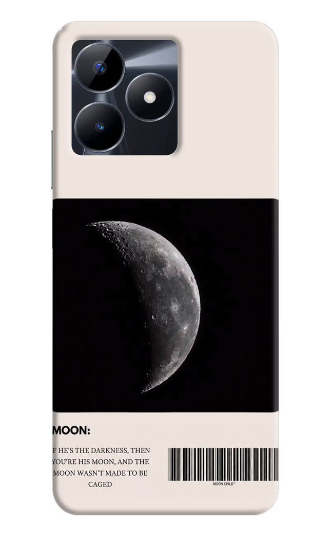 Moon Phase Realme C53 Hard Case Back Cover by Casekaro