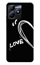 Love Line Realme C53 Hard Case Back Cover by Casekaro