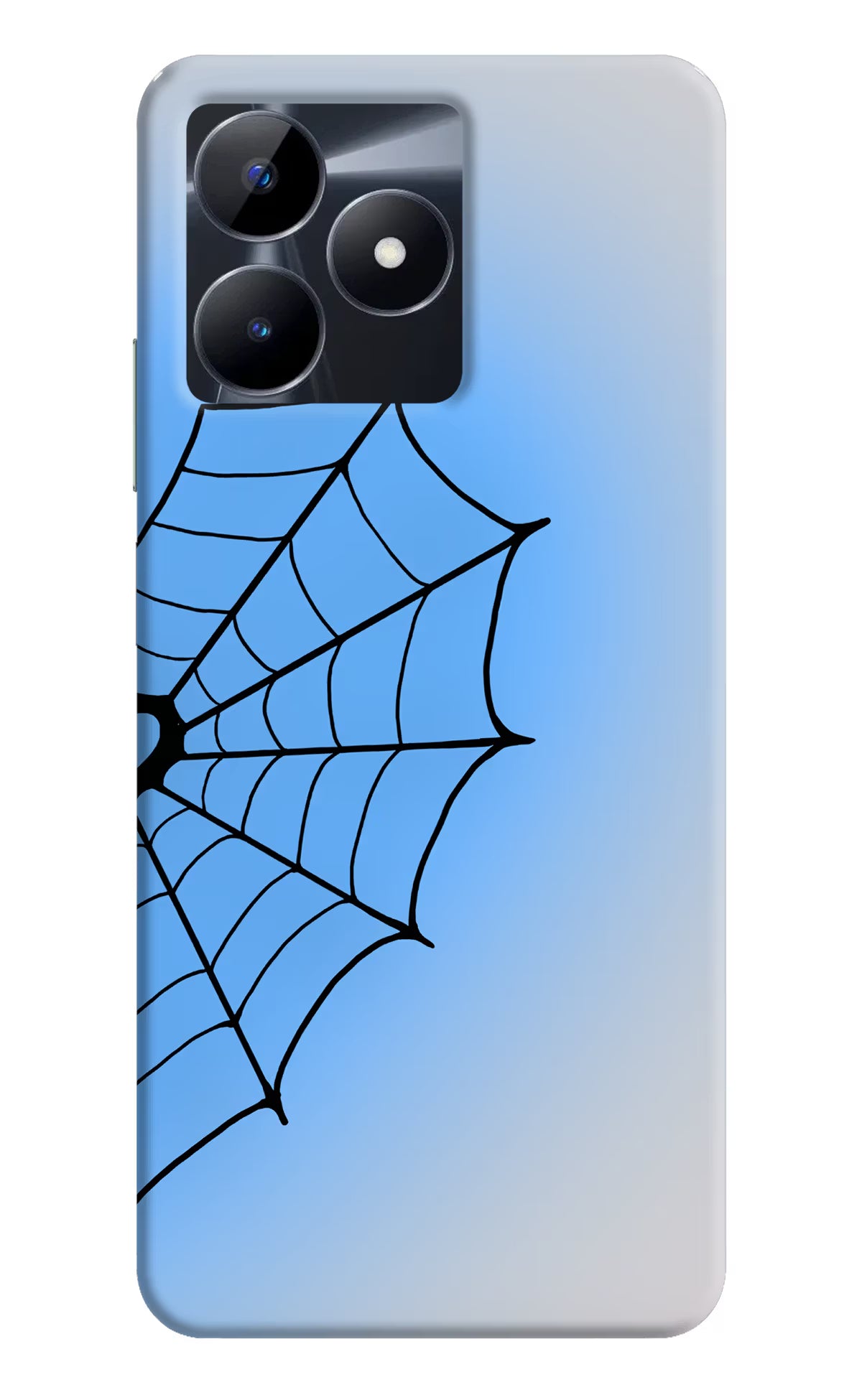 Blue Web Realme C53 Back Cover