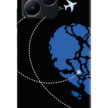 Love Orbit Realme C53 Hard Case Back Cover by Casekaro