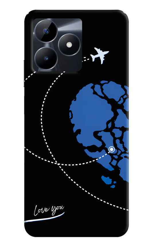 Love Orbit Realme C53 Hard Case Back Cover by Casekaro