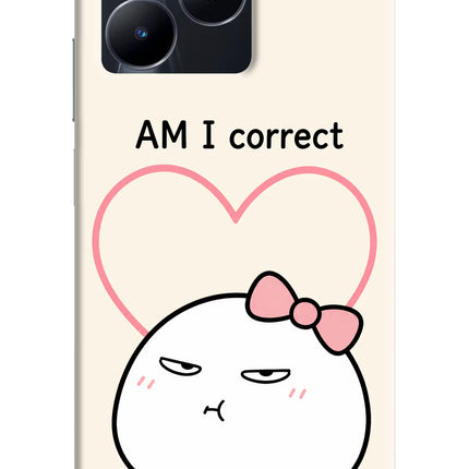 Always Right Realme C53 Hard Case Back Cover by Casekaro