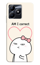 Always Right Realme C53 Hard Case Back Cover by Casekaro