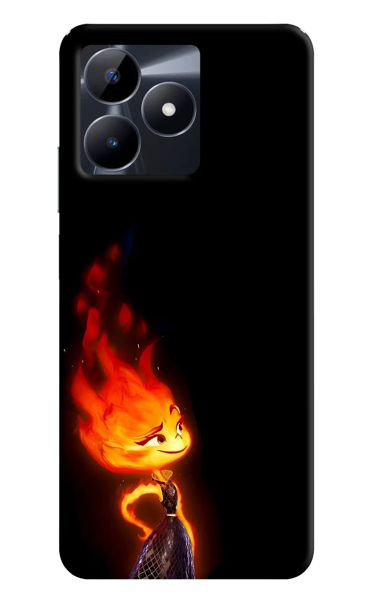 Ember Flame Realme C53 Hard Case Back Cover by Casekaro
