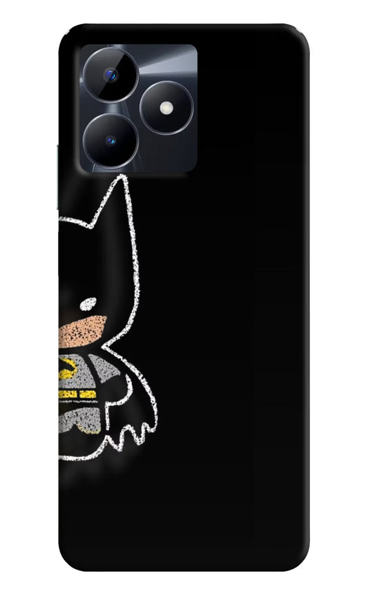 Bat Kitty Realme C53 Hard Case Back Cover by Casekaro