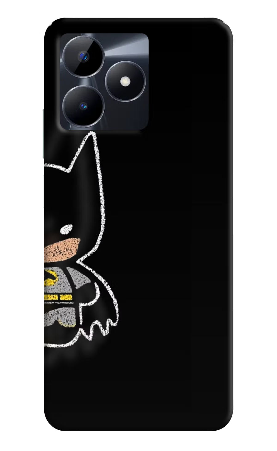 Bat Kitty Realme C53 Back Cover, Hard case