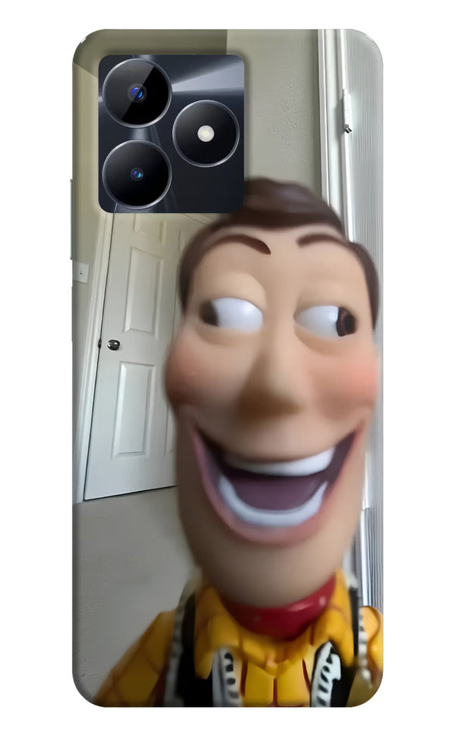 Side Eye Woody Realme C53 Hard Case Back Cover by Casekaro