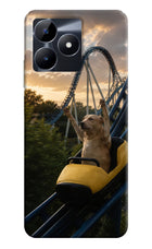 Rollercoaster Dog Realme C53 Hard Case Back Cover by Casekaro