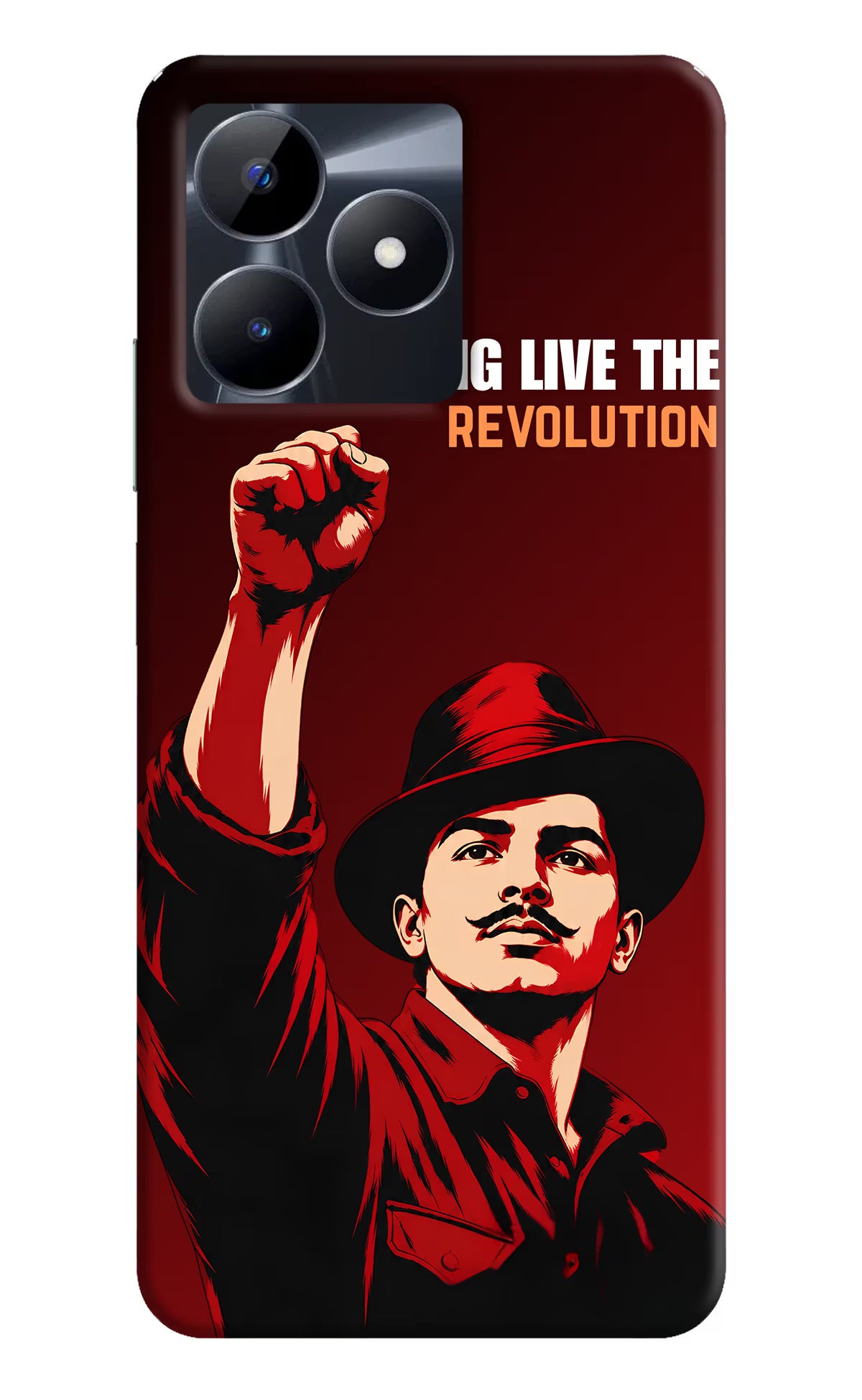 Bhagat Singh Revolution Realme C53 Back Cover