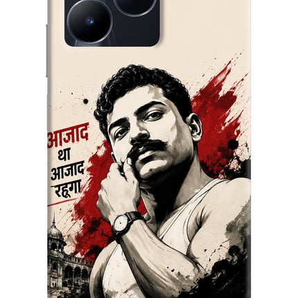 Chandrashekhar Azad Fearless Realme C53 Hard Case Back Cover by Casekaro