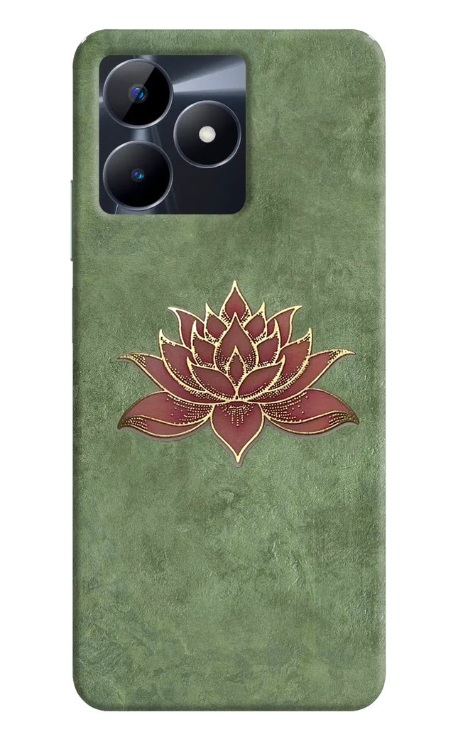 Lotus Grace Realme C53 Hard Case Back Cover by Casekaro