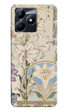 White Lily Realme C53 Back Cover
