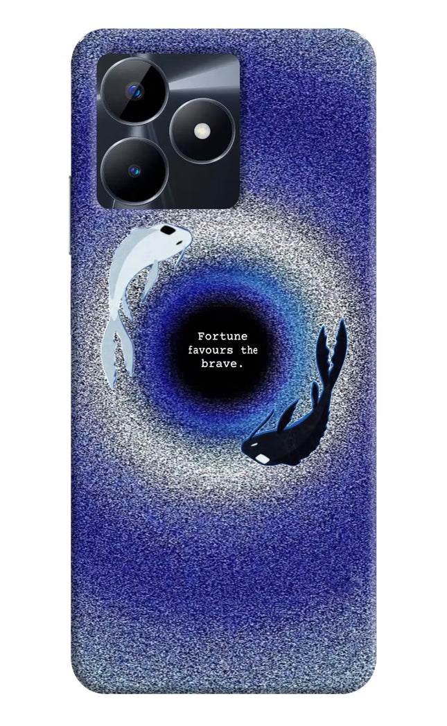 Dark Koi Realme C53 Hard Case Back Cover by Casekaro