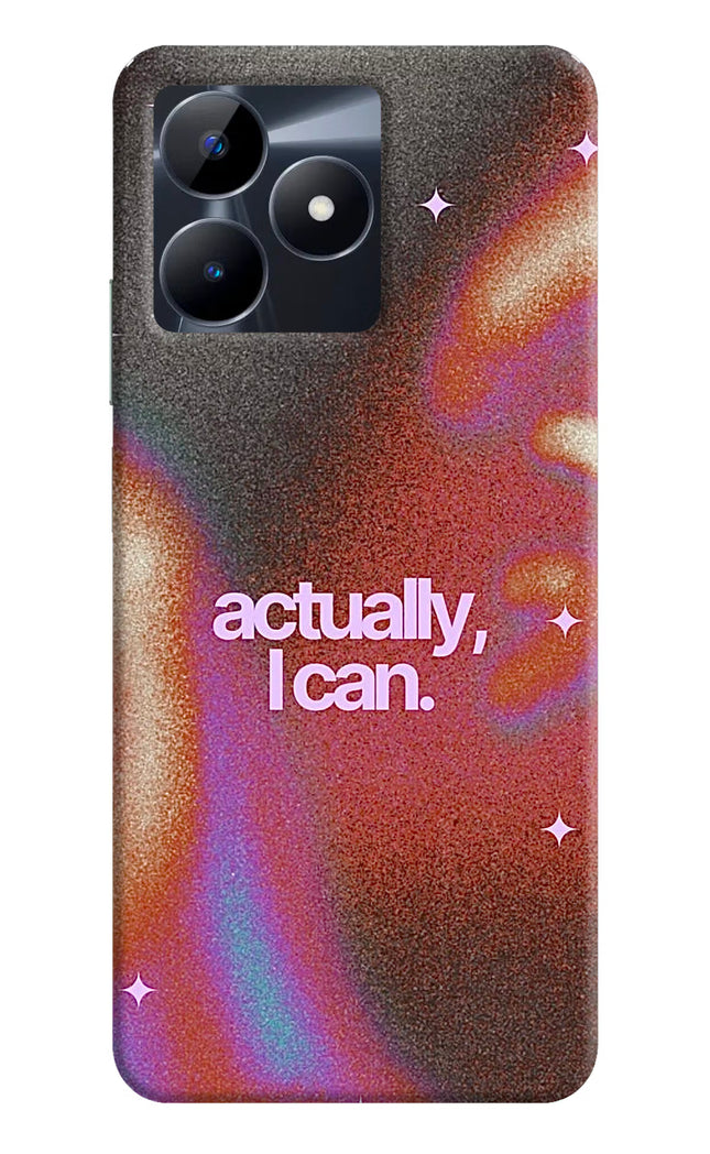 Pink Aura Realme C53 Hard Case Back Cover by Casekaro