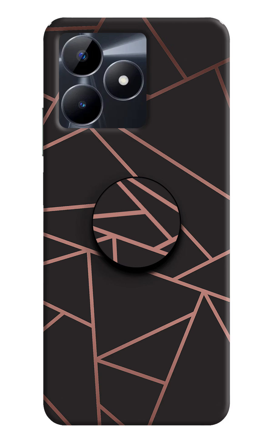 Geometric Pattern Realme C53 Pop Case, Hard case