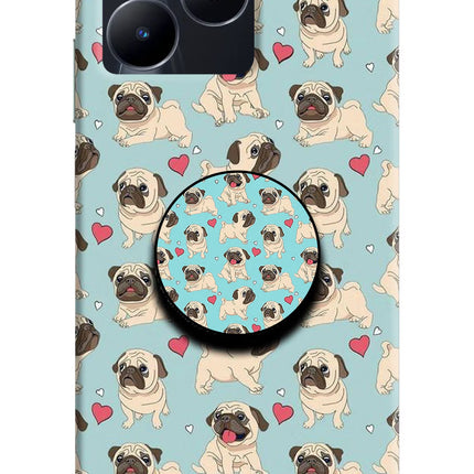 Pug Dog Realme C53 Pop Case by Casekaro