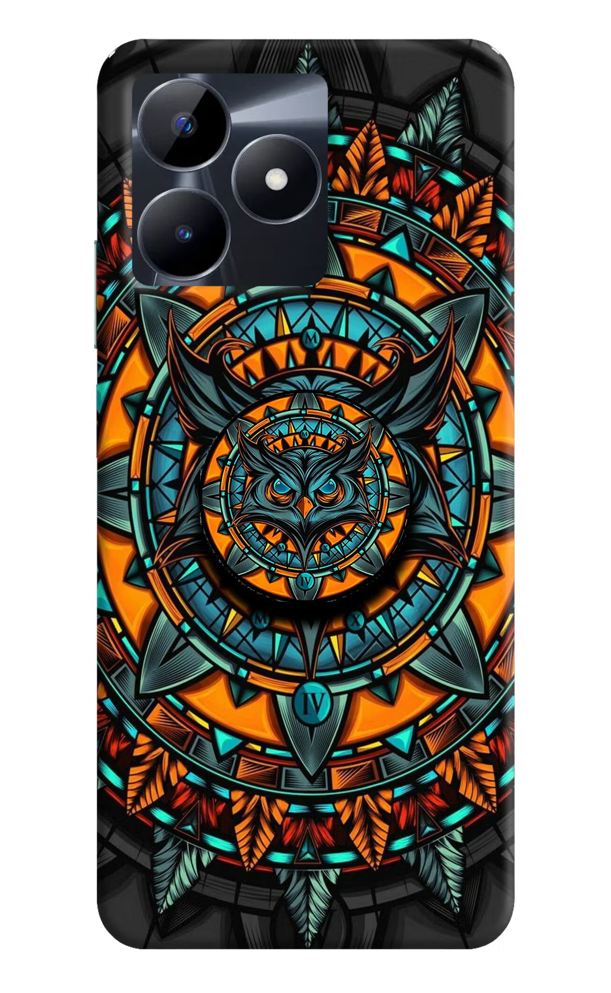 Angry Owl Realme C53 Pop Case by Casekaro