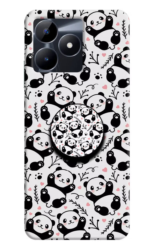 Cute Panda Realme C53 Pop Case by Casekaro