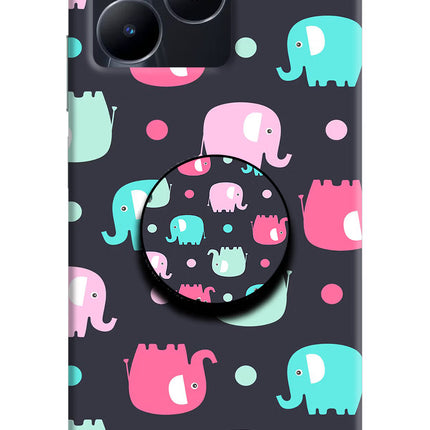 Baby Elephants Realme C53 Pop Case by Casekaro