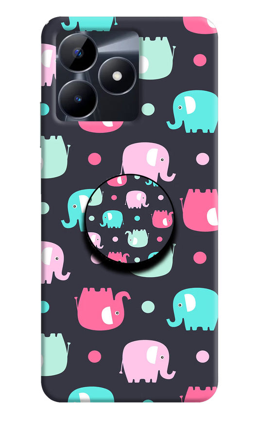 Baby Elephants Realme C53 Pop Case by Casekaro