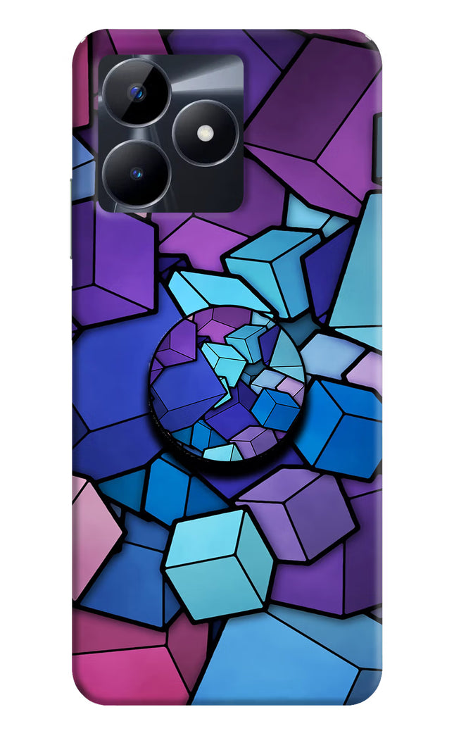 Cubic Abstract Realme C53 Pop Case by Casekaro