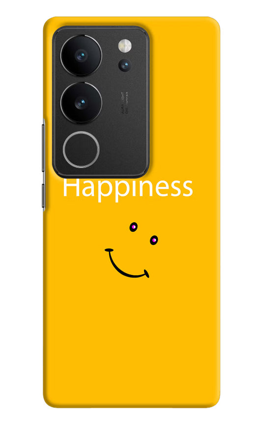Happiness With Smiley Vivo V29/V29 Pro Hard Case Back Cover by Casekaro